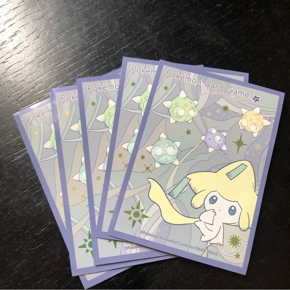 Japan Pokémon center jirachi 10 card sleeves